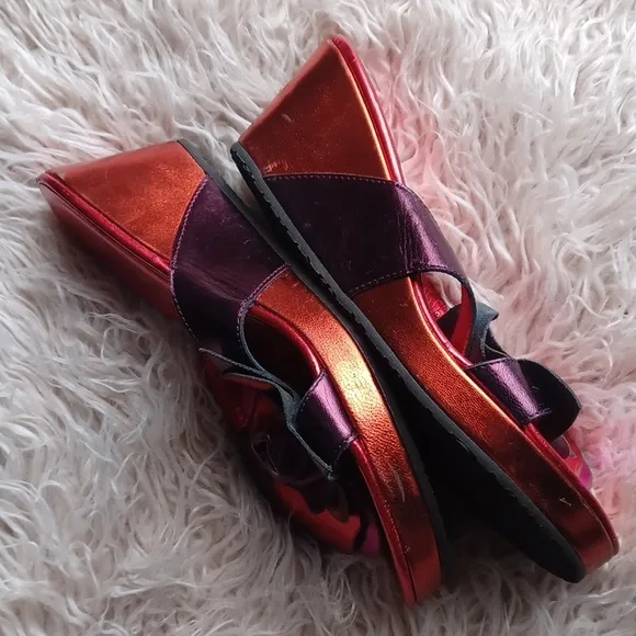 Donald J Pliner  wedge sandals