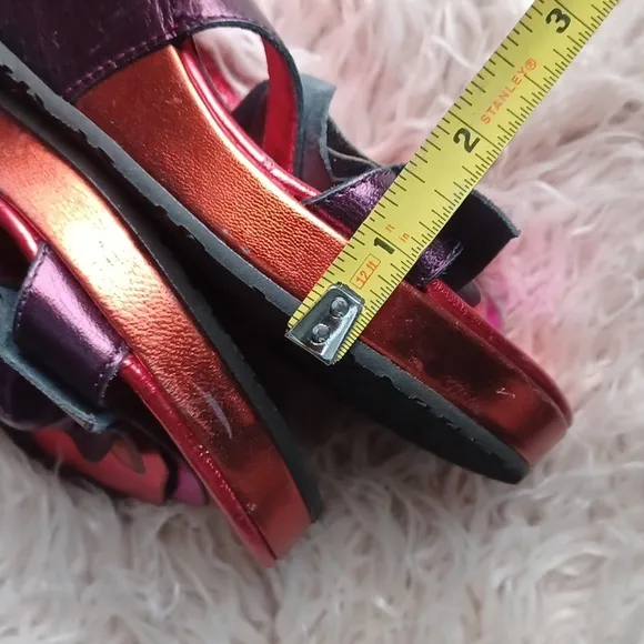 Donald J Pliner  wedge sandals