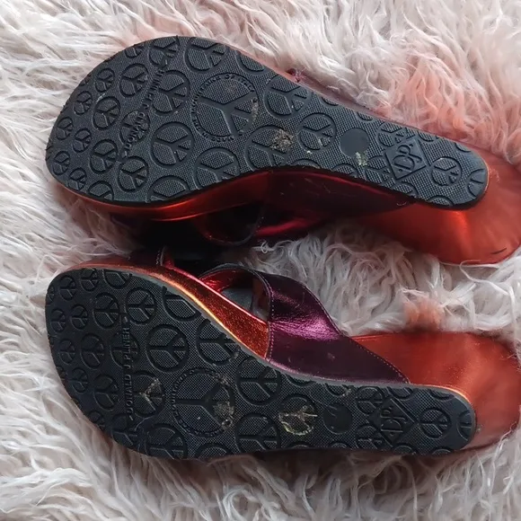 Donald J Pliner  wedge sandals