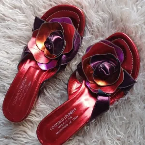 Donald J Pliner  wedge sandals