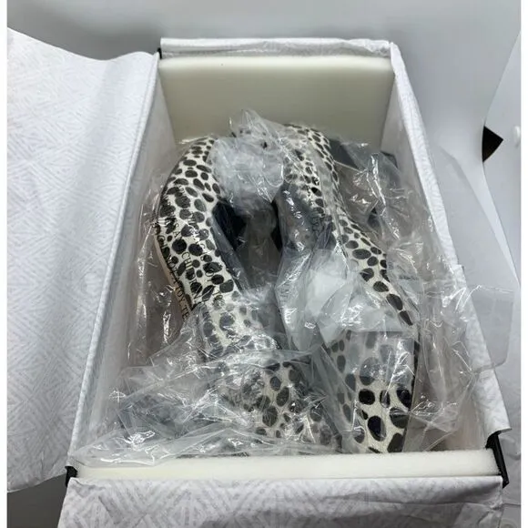 Donald Pliner - Suzette Block Heel Pump - Cheetah Hairprint - Size 8 - NIB