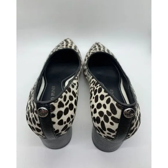 Donald Pliner - Suzette Block Heel Pump - Cheetah Hairprint - Size 8 - NIB