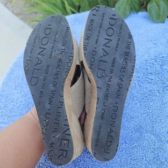 Donal J Pliner wedge sandals