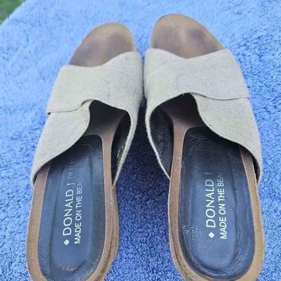 Donal J Pliner wedge sandals