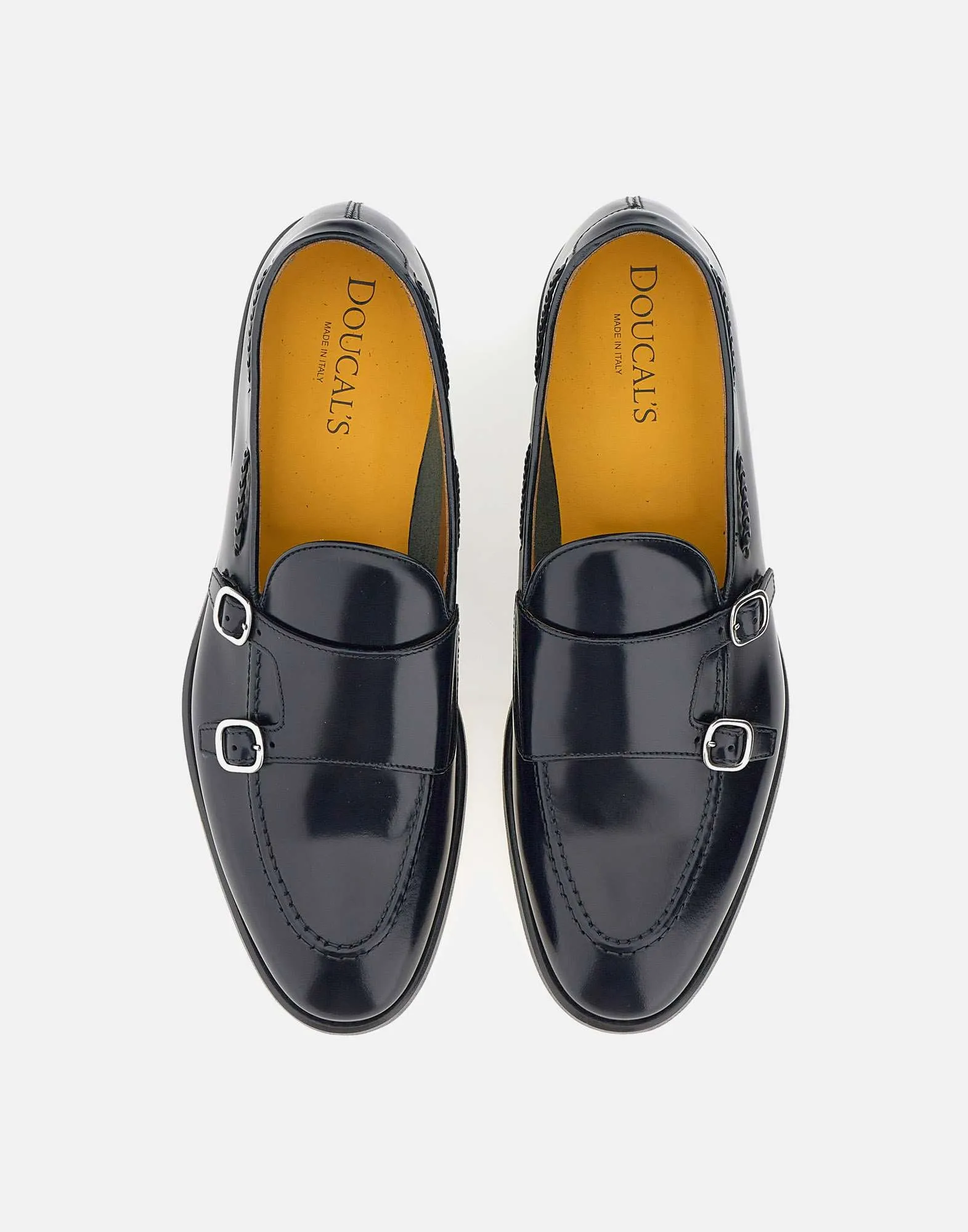 Doucals Adler Double Buckle Loafers