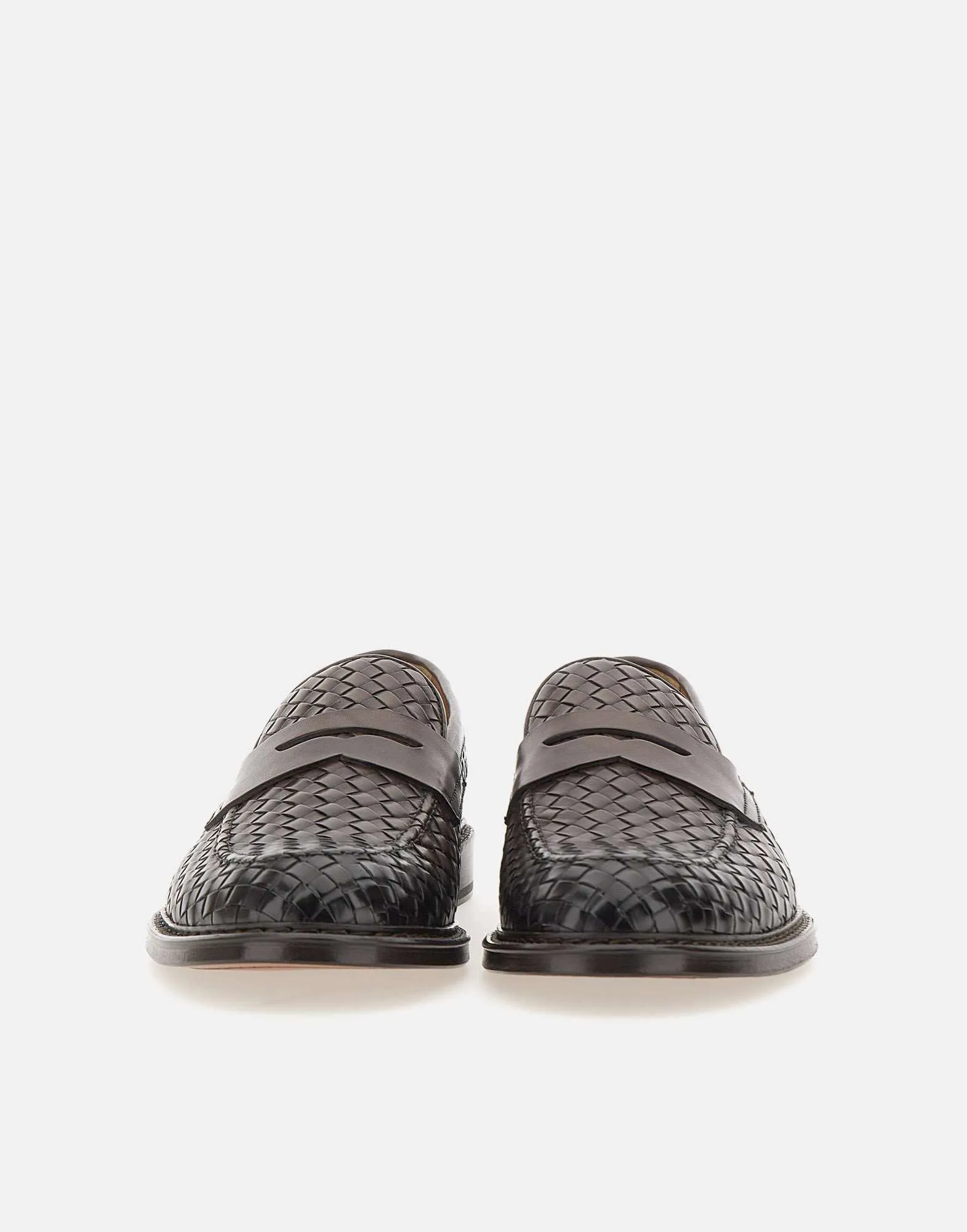 Doucals halmläder loafers