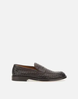 Doucals halmläder loafers
