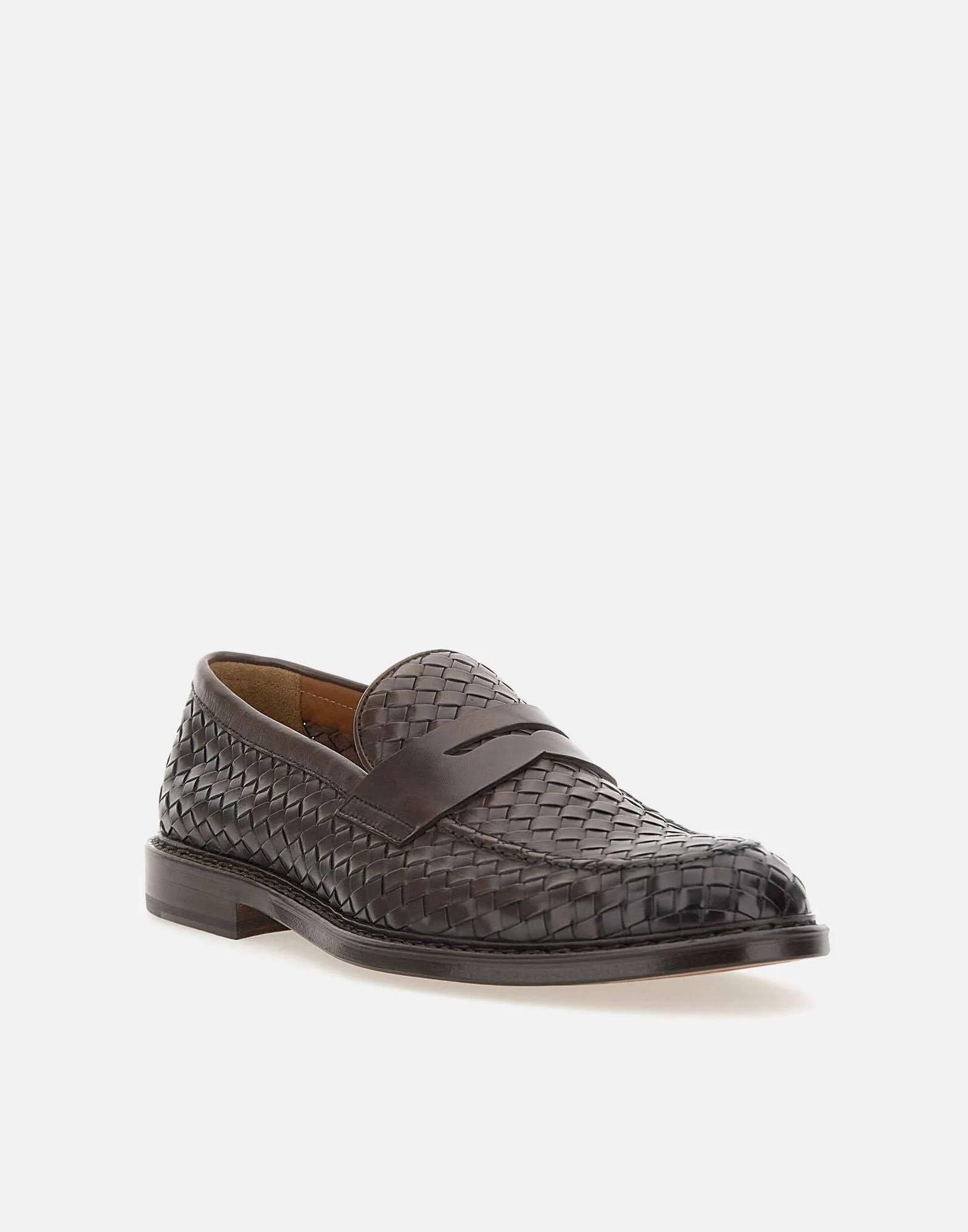 Doucals halmläder loafers