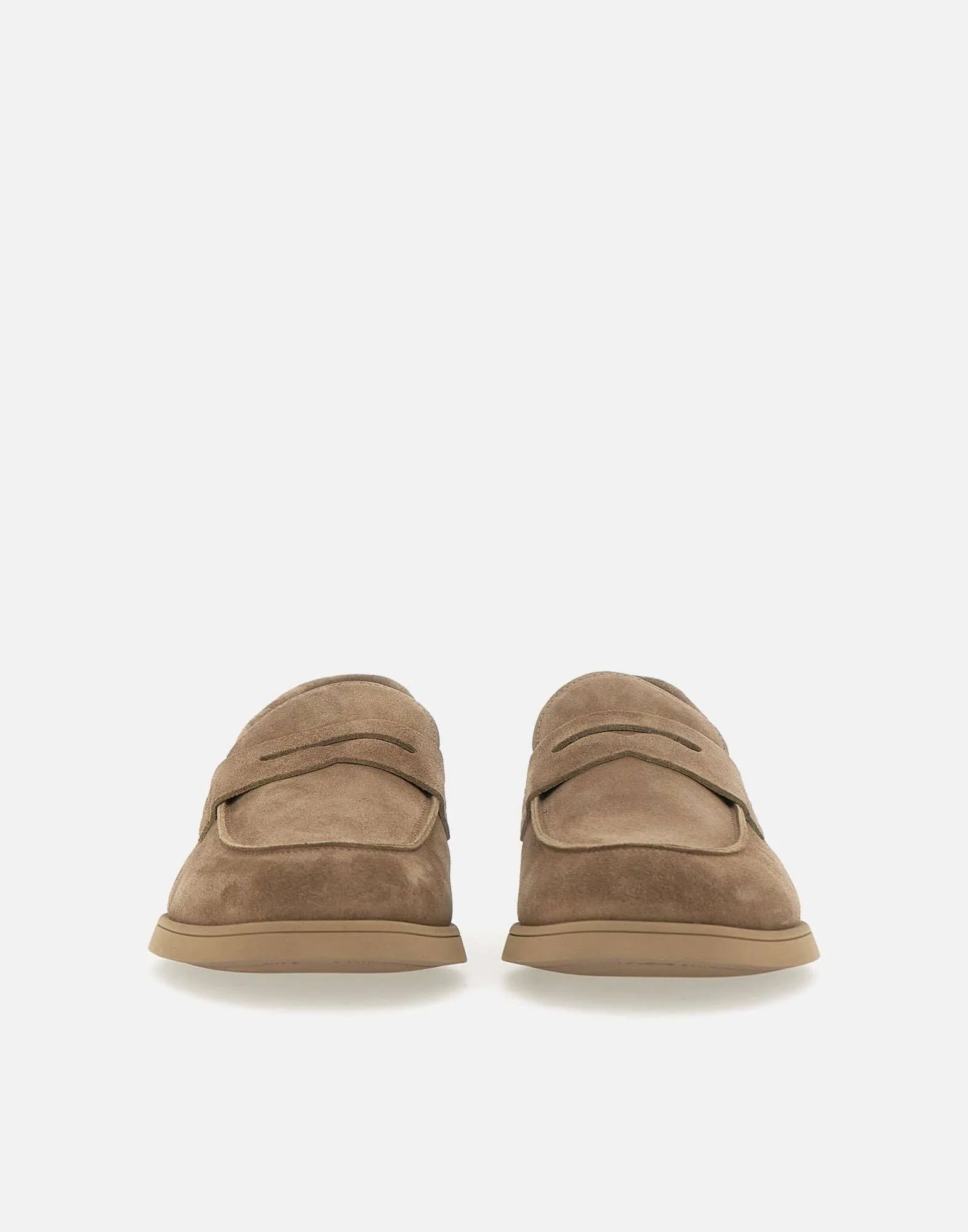 Doucals Mink Suede Loafers