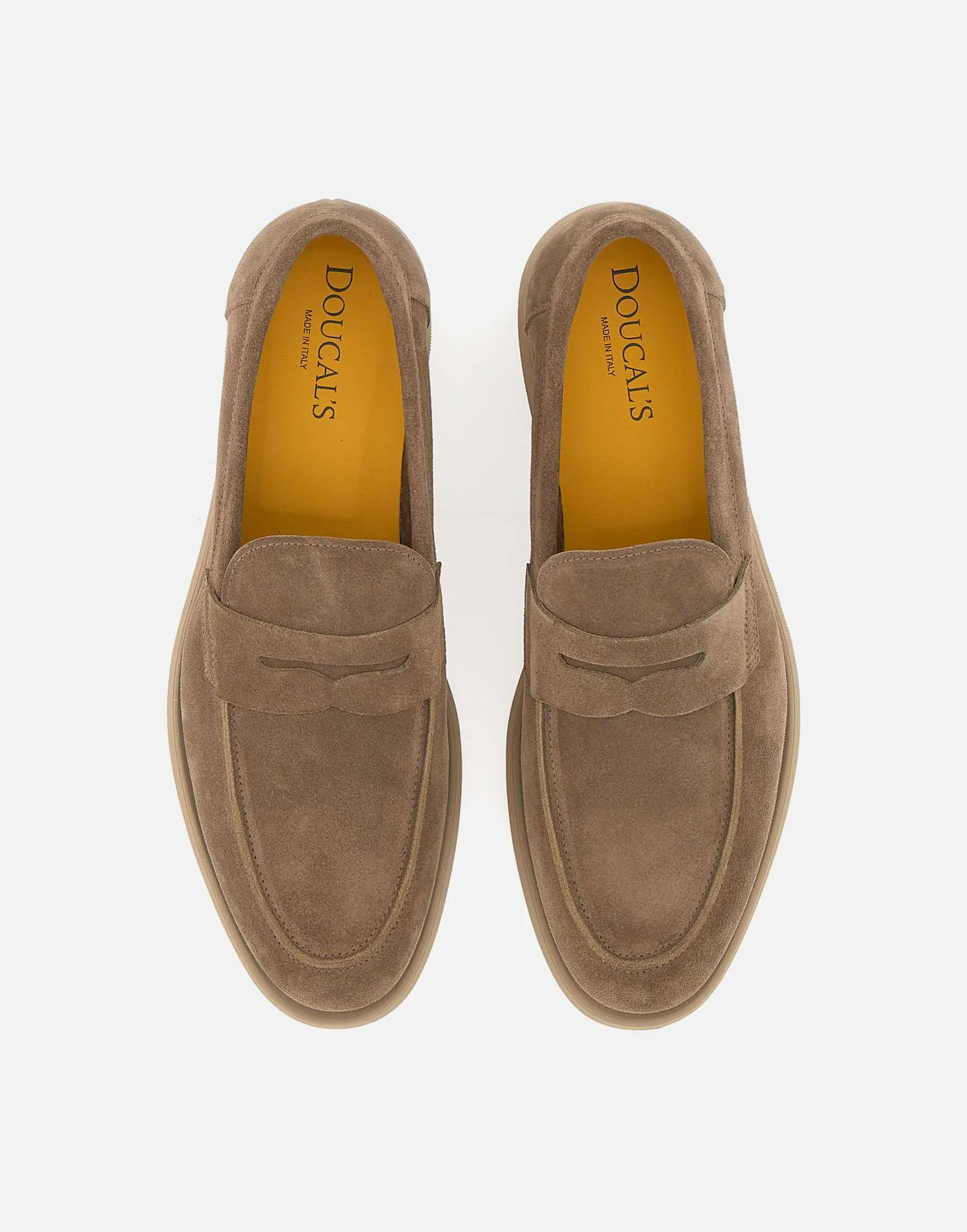 Doucals Mink Suede Loafers