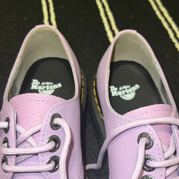Dr. Martens 1461 II PISA LEATHER PLATFORM SHOES in Lilac