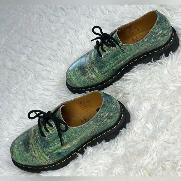 Dr. Martens | 1461 The National Gallery | &quot;The Water Lily Pond” Loafers