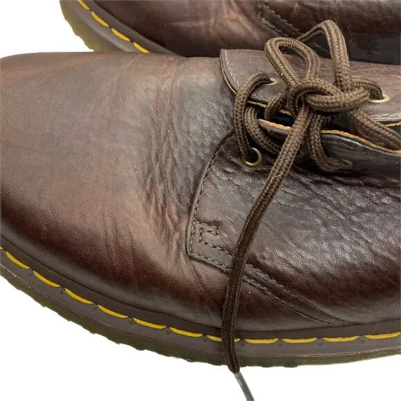 Dr. Martens Mens 1461 Brown Lace Up Round Toe Oxford Casual Shoes Size 11 M