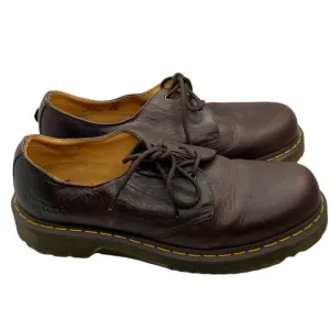 Dr. Martens Mens 1461 Brown Lace Up Round Toe Oxford Casual Shoes Size 11 M