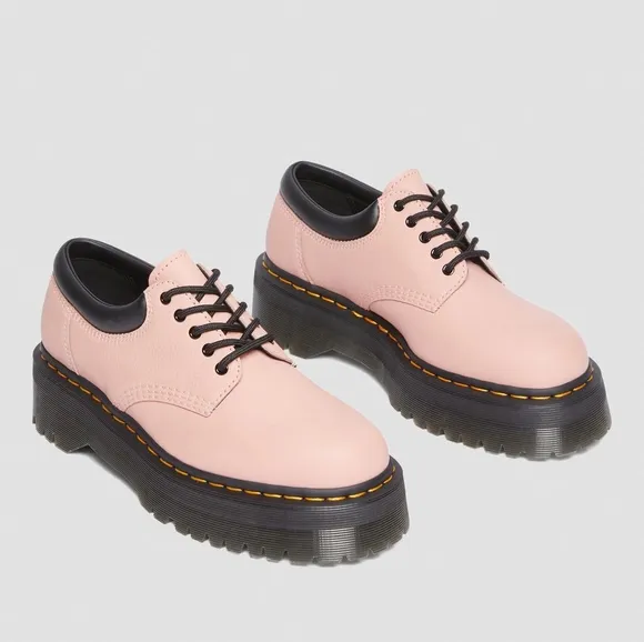 Dr. Martens Pisa Leather Platform Shoes