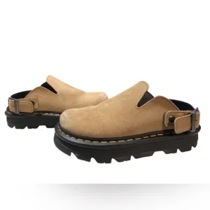 Dr. Martens Zebzag Slingback Platform Mule - Savannah Tan