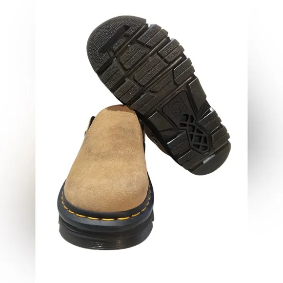 Dr. Martens Zebzag Slingback Platform Mule - Savannah Tan