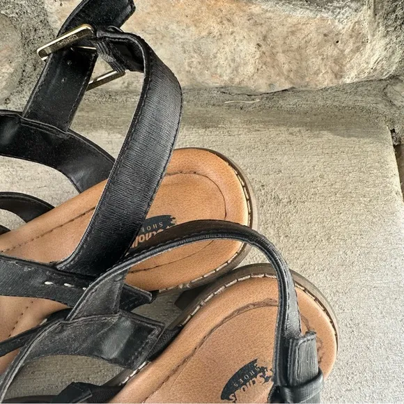 Dr. Scholl’s || Parkway black block heeled sandals