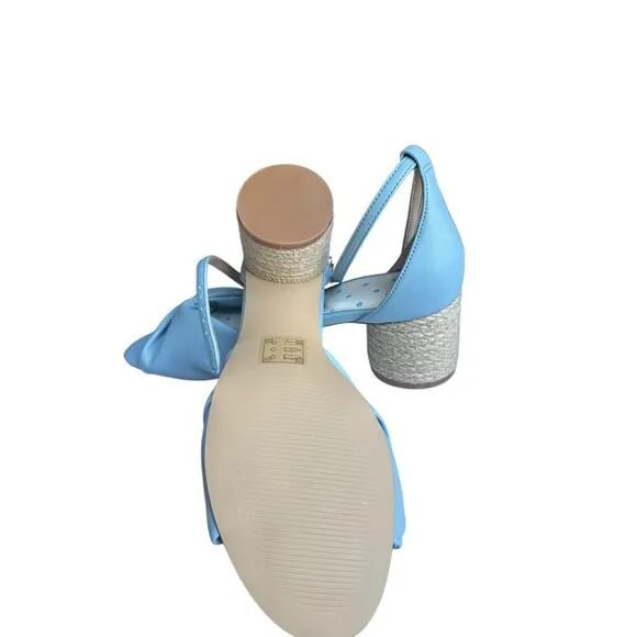 Draper James blue RSVP  espadrilles sandals  block heels. Size-7.5