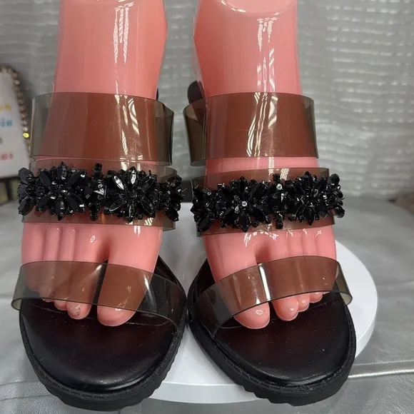 (E2) Karl Lagerfeld Paris Women's Brently Heels (Size 6.5M/37B)