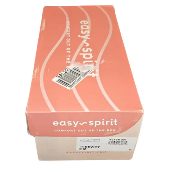 Easy Spirit Devitt Loafer in Black New in Box Size 8