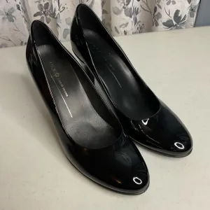 Ecco Elegant Black Women's Pumps size 40 (9) 4 inch heel
