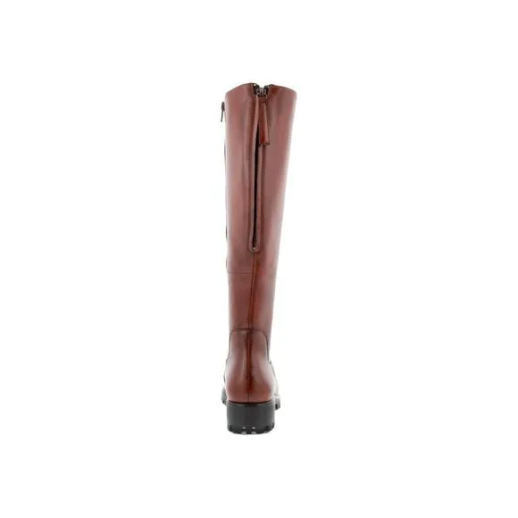 ECCO Womens Cognac Brown Width Adjustment Modtray Boots Shoes 38
