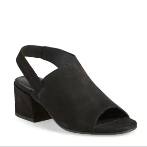 Eileen Fisher Leigh Slingback Open Toe Heeled Sandals Size 6.5