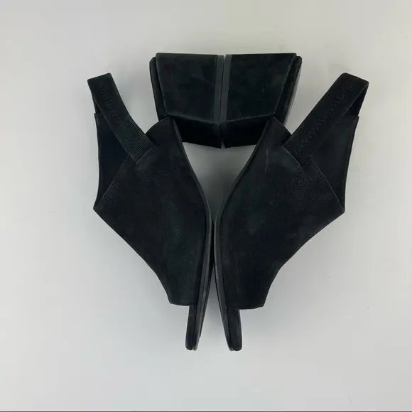 Eileen Fisher Leigh Slingback Open Toe Heeled Sandals Size 6.5