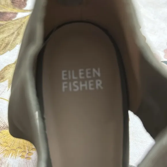 Eileen Fisher Marla Block Heel Crisscross Strappy  Sandals