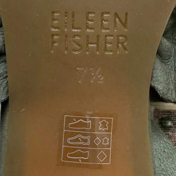 Eileen Fisher Marla Block Heel Crisscross Strappy  Sandals