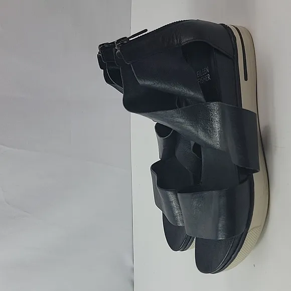 Eileen Fisher Sport Tumbled Leather Sandal