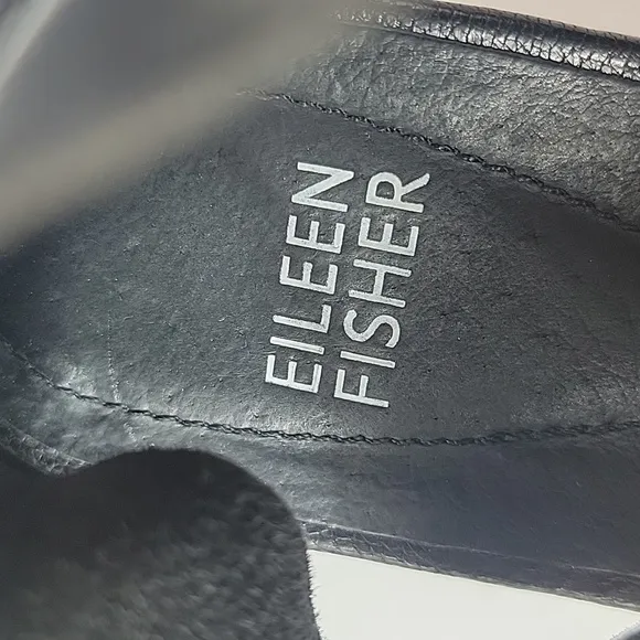 Eileen Fisher Sport Tumbled Leather Sandal