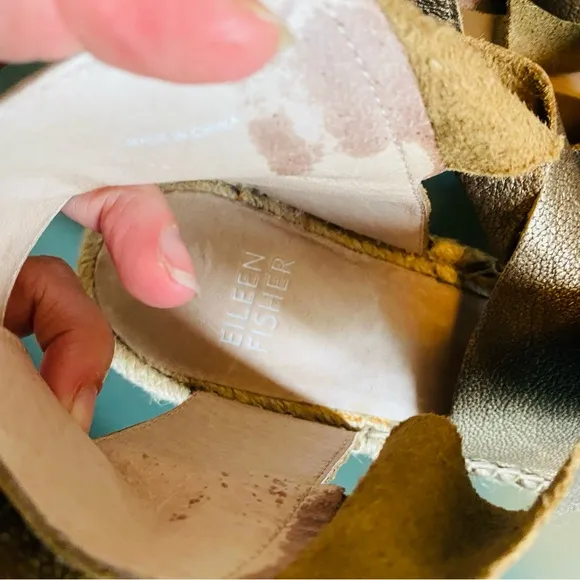 Eileen Fisher Willow Espadrille Wedge Sandal