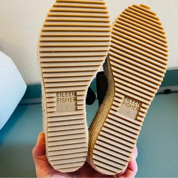 Eileen Fisher Willow Espadrille Wedge Sandal