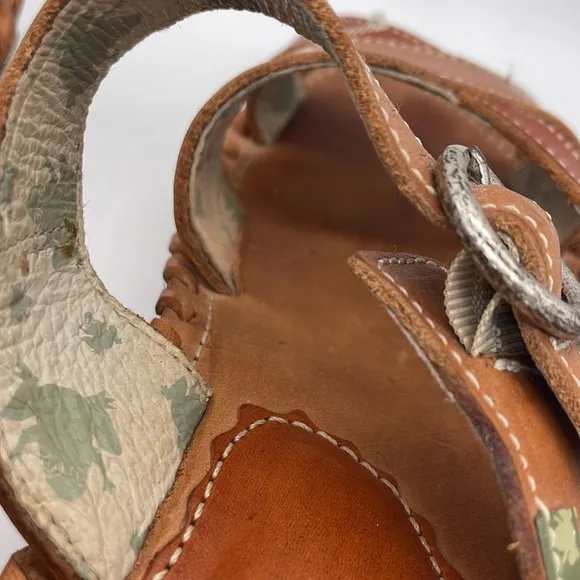 El Naturalista Leather Sandals Made in Spain Sz 36 - heel cushions
