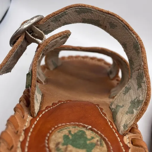 El Naturalista Leather Sandals Made in Spain Sz 36 - heel cushions