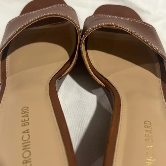 Ellen Wedge Sandal in Brown