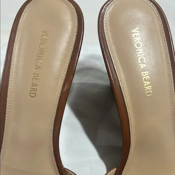 Ellen Wedge Sandal in Brown