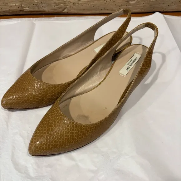 Emerson Fry Kitten Heel Slingback Shoes