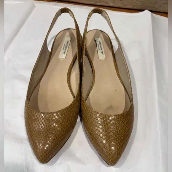 Emerson Fry Kitten Heel Slingback Shoes