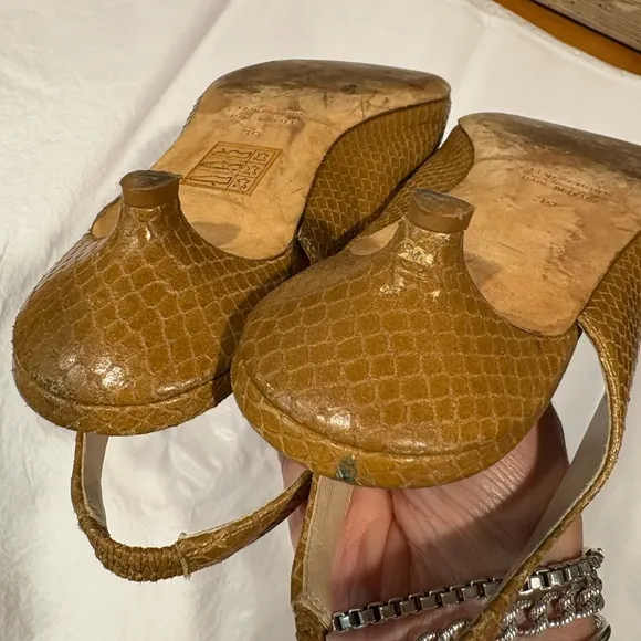 Emerson Fry Kitten Heel Slingback Shoes