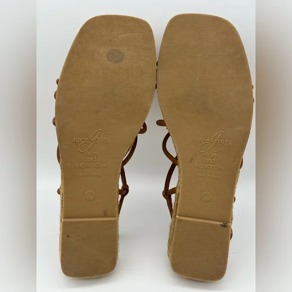 Eric Michael- Elizabeth Sandals. Size 39. Size 8.5-9 US. Worn only once.