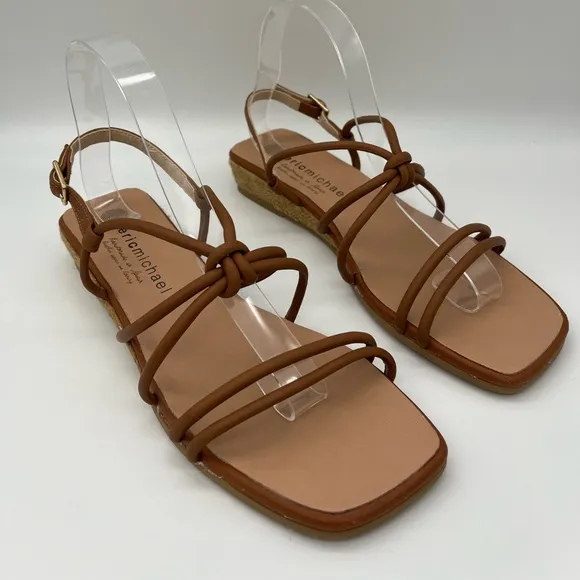 Eric Michael- Elizabeth Sandals. Size 39. Size 8.5-9 US. Worn only once.