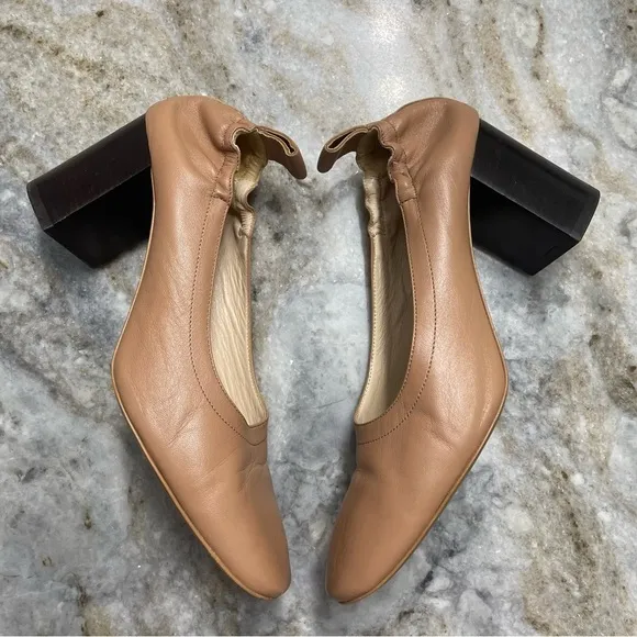 Everlane The Italian Leather Day Heel Pumps Shoes Women’s 5.5
