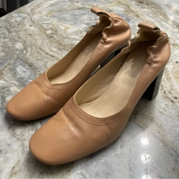 Everlane The Italian Leather Day Heel Pumps Shoes Women’s 5.5