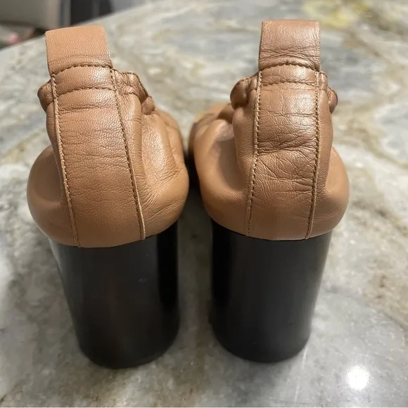 Everlane The Italian Leather Day Heel Pumps Shoes Women’s 5.5