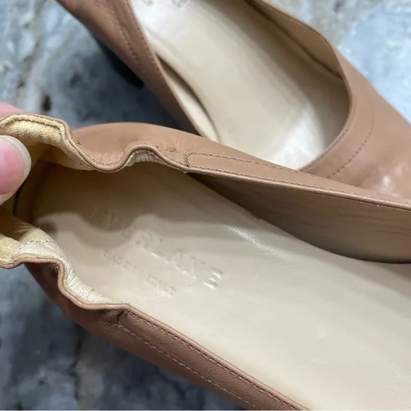 Everlane The Italian Leather Day Heel Pumps Shoes Women’s 5.5