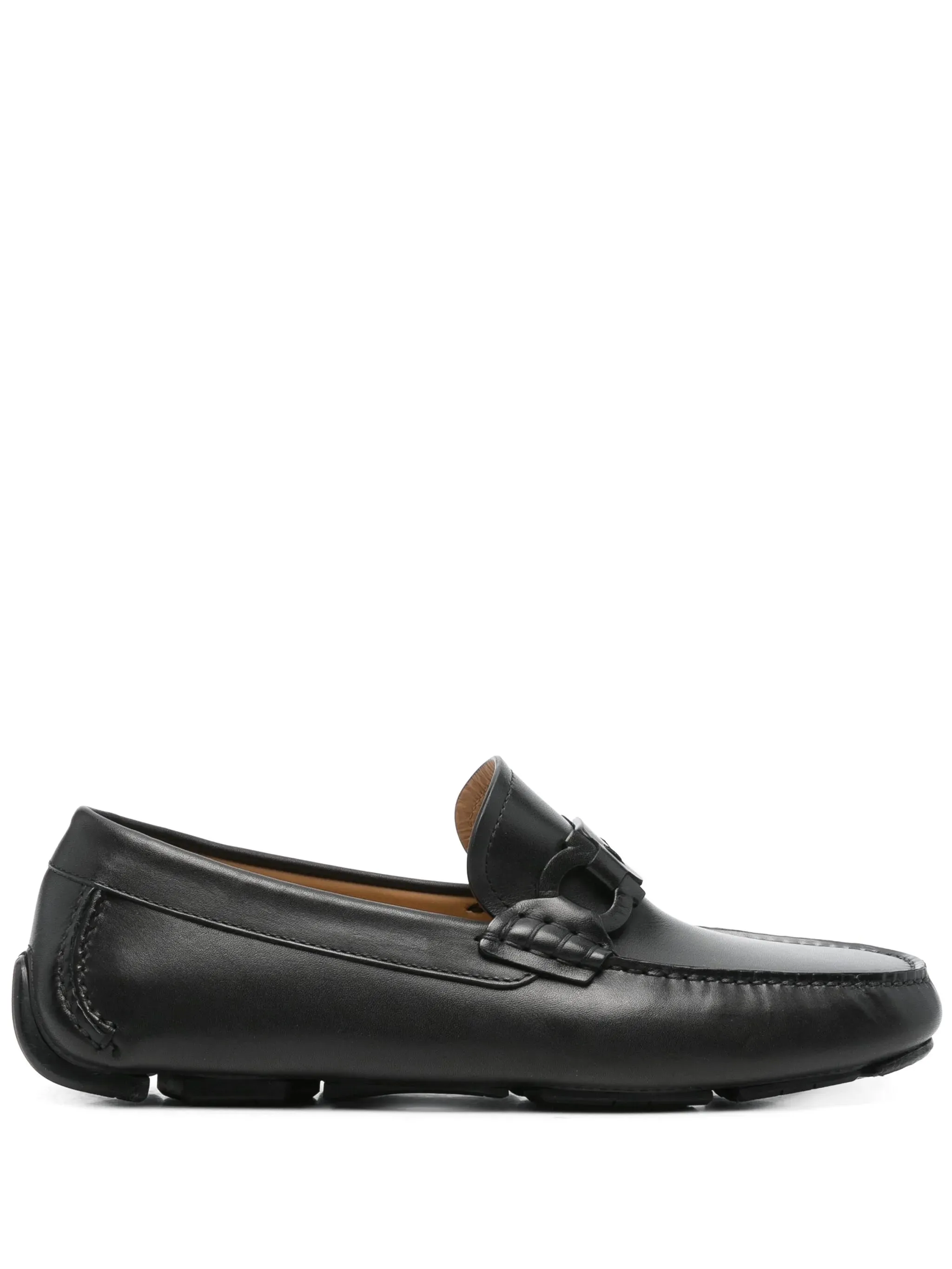 Ferragamo gancini svarta loafers