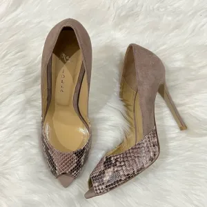 FJOLLA PEEP TOE HEALS